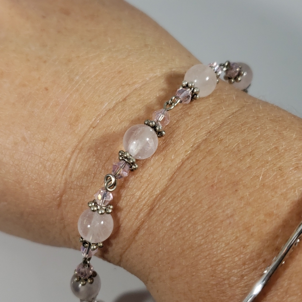 Rose Quart Bracelet